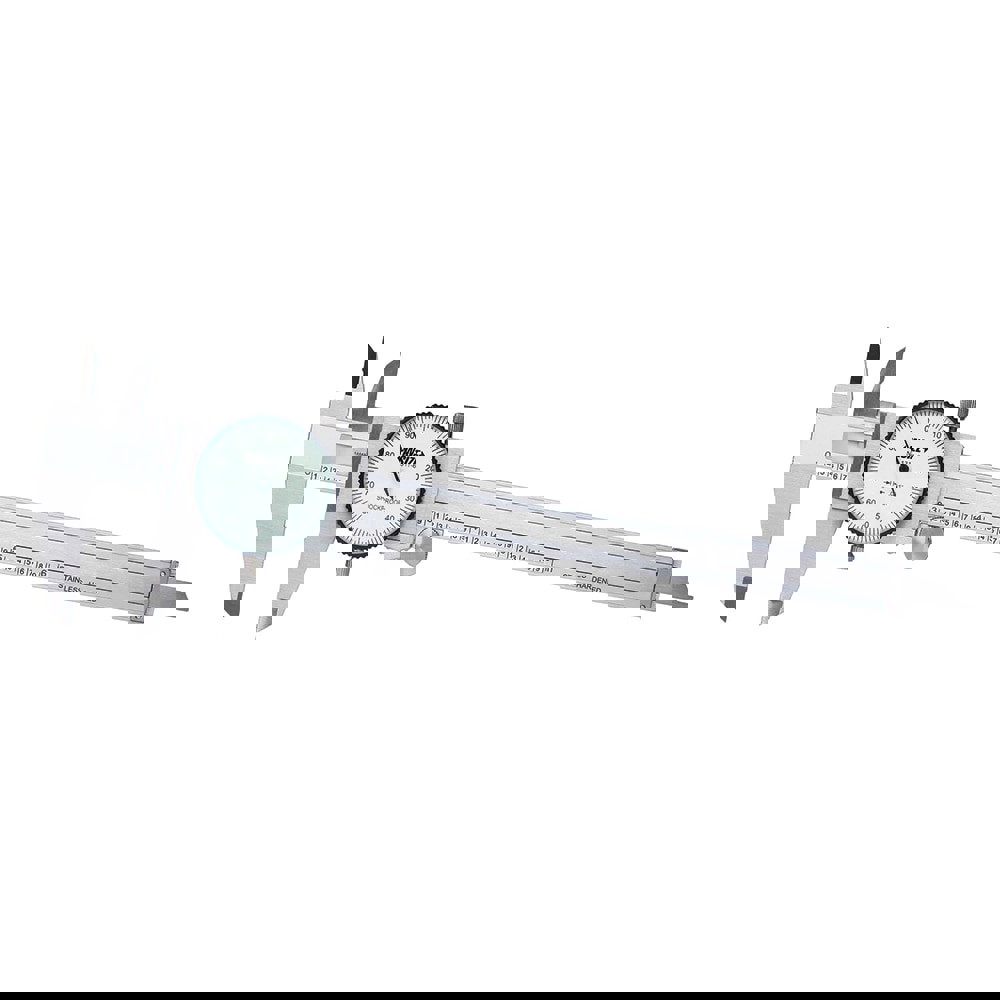 Dial Caliper: 12'' Range, 0.001'' Graduation, 0.1'' per Revolution